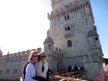 Alayna and me at the Belém Tower - 2/27/15