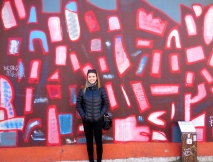 Me at the East Side Gallery - 4/4/15