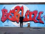 Michael at the East Side Gallery - 4/4/15